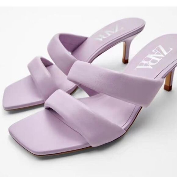 LILAC ZARA HIGH HEELS  - Picture 2 of 8
